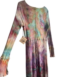 Image 6 of  M Rib Knit Long-Sleeve Dress in Interstellar Ice Dye