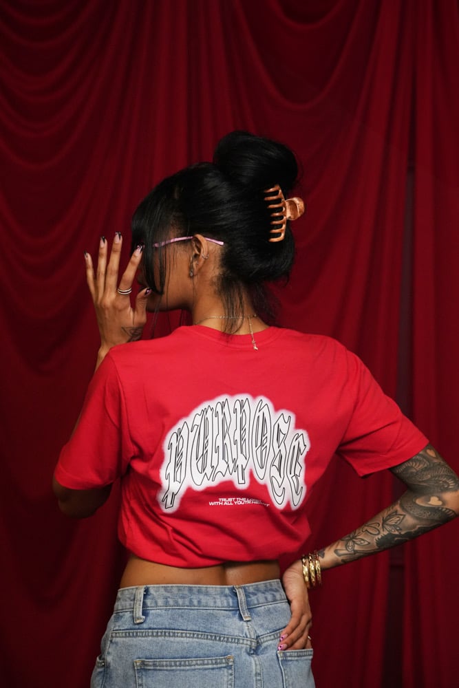 Image of Purpose T-shirt Red