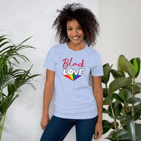 Image 5 of Black Love Rainbow Tee