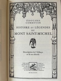 Image 9 of Histoire et Légendes du Mont Saint-Michel, éditions de luxe, tirage de tête Jean de Bonnot