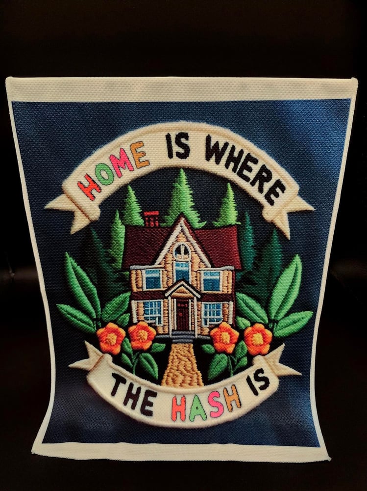 Image of HOME is where the HASH is 