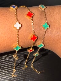 Image 1 of Spring Lucky Leaf Bracelets 
