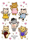 Taylor’s Cats Print