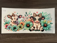 Image 4 of highland cows decals 