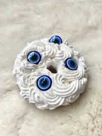 Image 2 of Evil Eye Glass Can & Whipped Lid