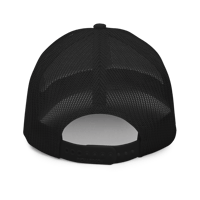 Image 2 of HURTING PEACE BLACK TRUCKER CAP