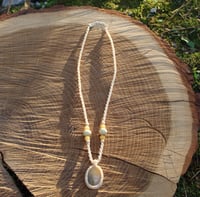 Image 3 of Yellow crystal necklace 