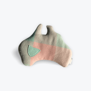 Image of Wheatpack - Australia Shape Pale Green and Peach