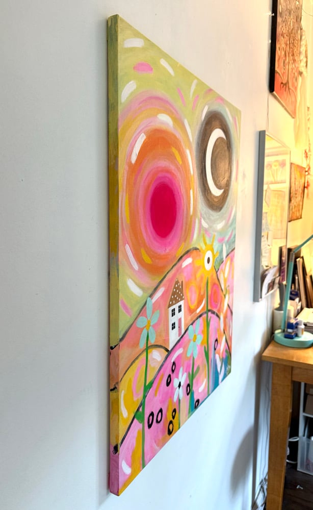 Seeds of Solitude. Original Canvas Painting