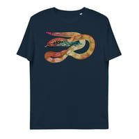 Image of Sassy Serpent Unisex organic cotton t-shirt