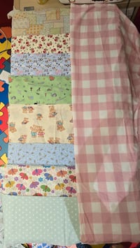 Image 4 of Pastel Farmyard patchwork suit/dress (MTO)