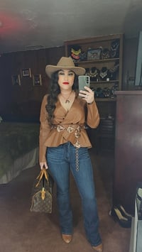 Image 10 of Horse Concho Chain Link Belt