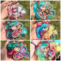 Image 1 of Miku PJSK 4inch Shaker Charms