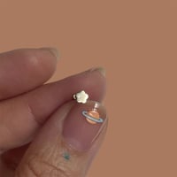 Image 2 of tiny heart stud