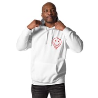 Image 1 of Defeated Not Unisex Hooded Hoodie