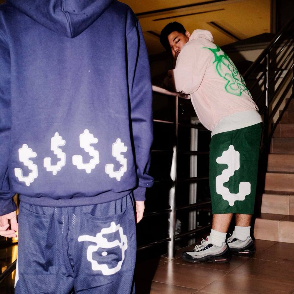 Image of Mesh Slacks