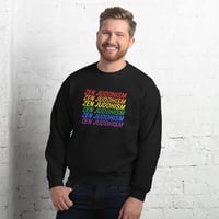 ZJ Unisex Sweatshirt Rainbow