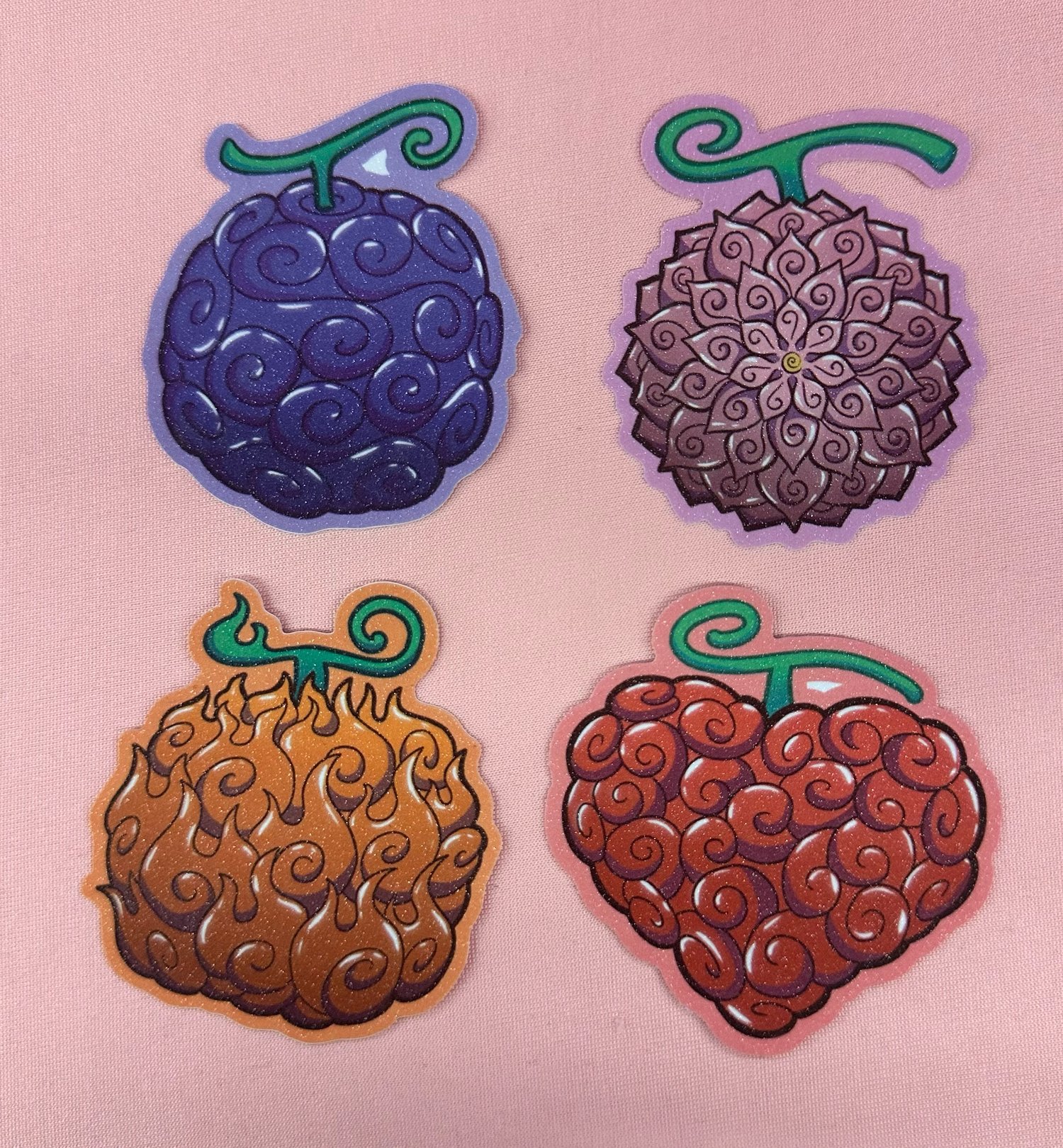 Devil Fruit Stickers 