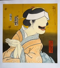 Image 1 of “Ohaguro Bettari” Original painting 