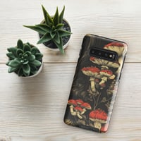 Image 2 of Dark Cottagecore Goth Inspired Vibrant Mushroom Tough case for Samsung®