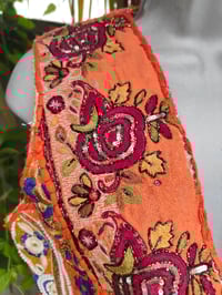Image 3 of Mykonos Jewelled Waistcoat -Orange 6-8 uk