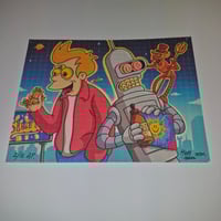 Futurama A/P blotter sheet 