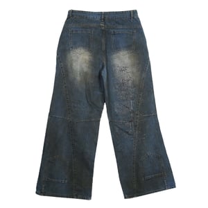 Image of ÒLĮNE - Distòry Jeans (Washed Blue)