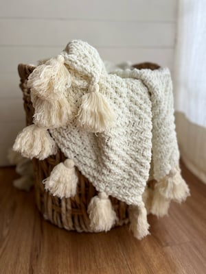 Image of Tassel Layers/ blanket 