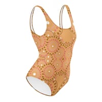 Image 3 of One-Piece Swimsuit “Gathering”