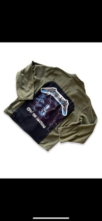 Image 1 of VINTAGE ARMY SHIRT JACKET METALLICA
