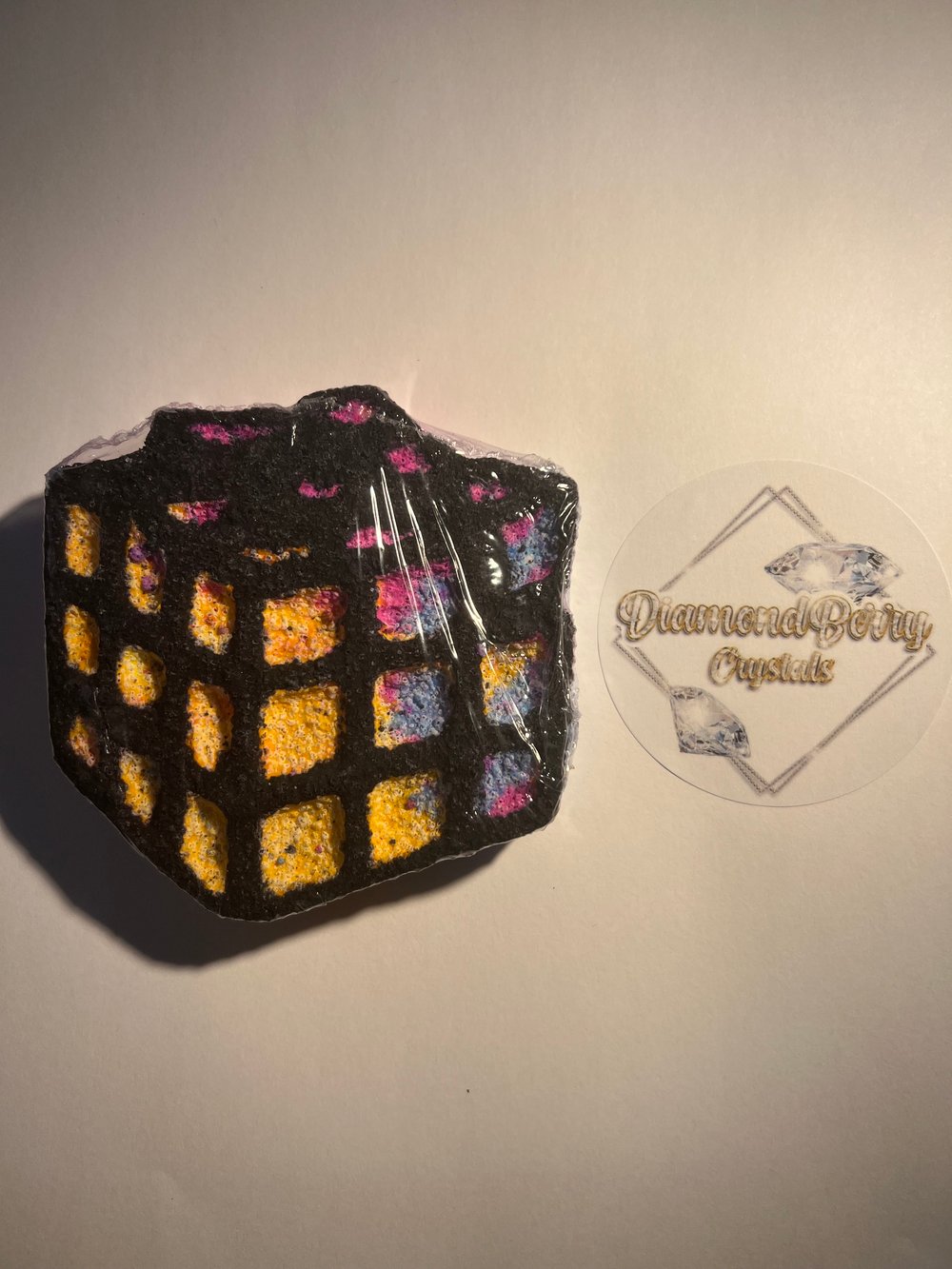 Image of Rubiks cube bath bomb
