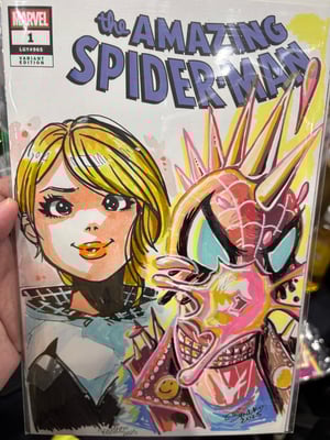 Image of Osaka Comic Con Exclusive Offer:  Sineko So x Kentoo blank cover sketch