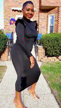 Image 3 of Black Feather Shoulder 