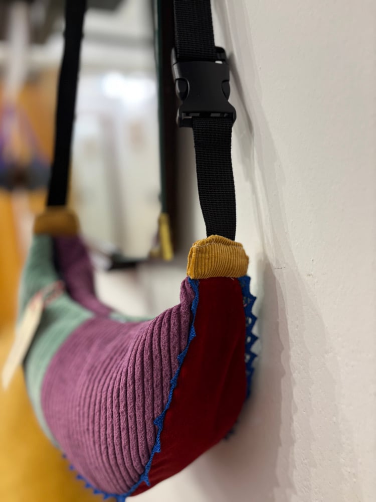 Image of Banana Bag lilla/cielo