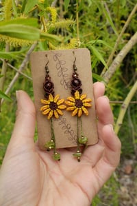 Image 1 of 🌻SUNflower🌻 earrings