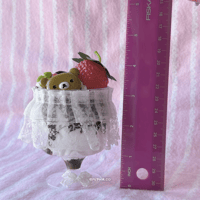 Image 2 of ⋆˚࿔ rilakkuma sundae decor 3