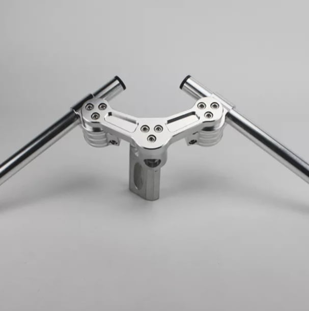 Honda Ruckus OG Adjustable Billet CNC Handlebar with Clip On Bars 