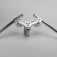 Image 5 of Honda Ruckus OG Adjustable Billet CNC Handlebar with Clip On Bars 