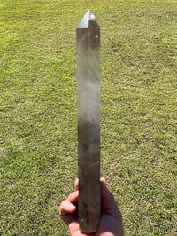 Image 5 of Large Smoky Quartz Generator With Rainbows #1360