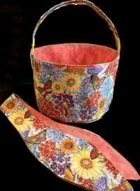 Image 1 of Basket with Bunny Ears
