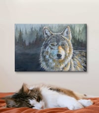 Image 4 of <h2>The Hunger </h2>Original Artwork <br />24 x 36<br />Oil on Canvas