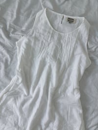 Image 5 of White vintage dress // M 