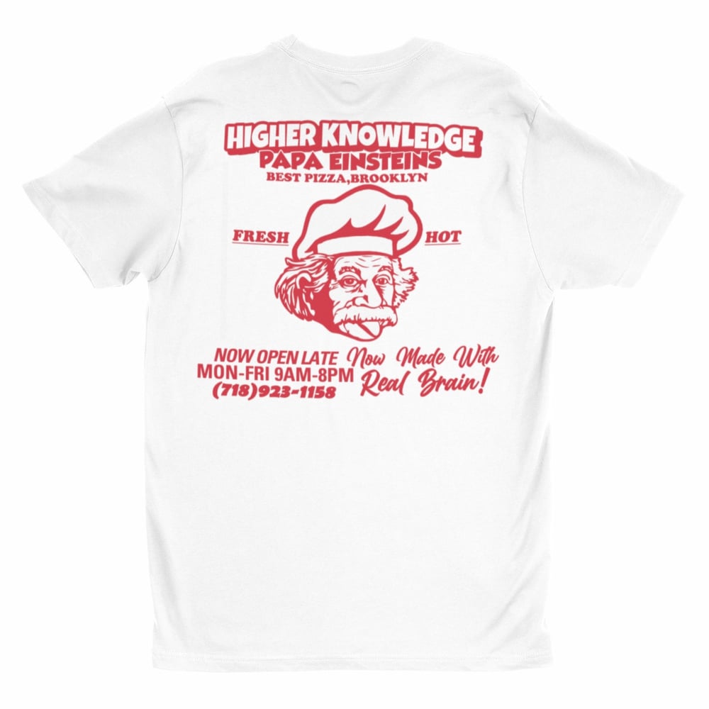 Papa Einsteins Pocket Tee [White]