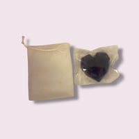 Image 1 of Large Heart Soap With Soap Pouch | Fragranced | Nourishing Body & Hand Wash | Approx. 50g