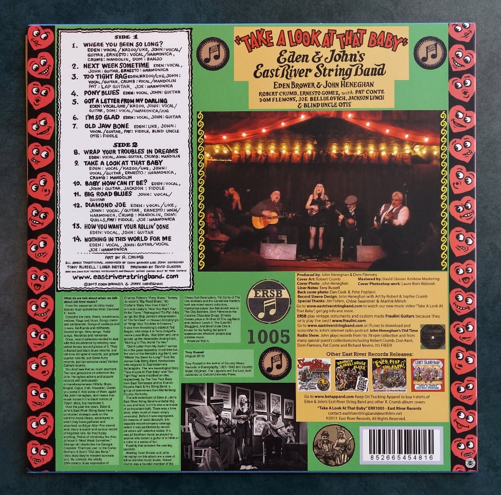 R. Crumb - Take A Look At That Baby vinyl LP - SIGNED