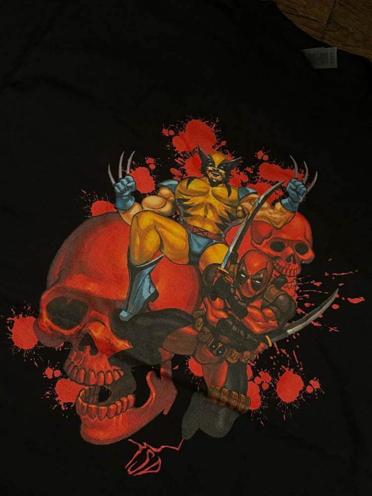 Image of Deadpool X Wolverine T-Shirt