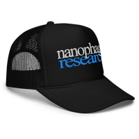 Image 2 of nanophage research - foam trucker hat