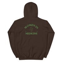 Image 15 of DO IT WITH HEART HOODIE - GREEN LETTERING 