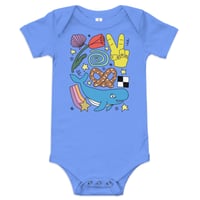 Image 4 of Doodle Baby Onesie #2
