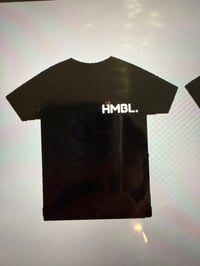 Image 4 of BLACK STAY HUMBLE EMBROIDERED TEE